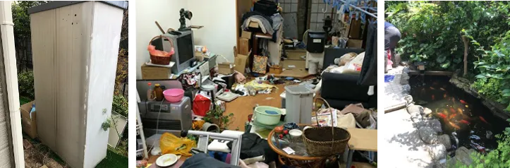 処分する品物の写真